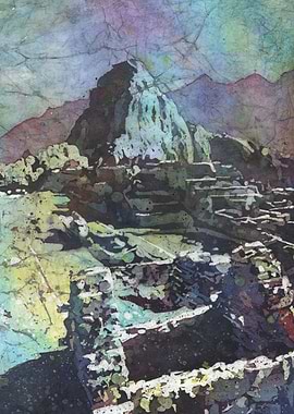 Machu Picchu ruins Peru