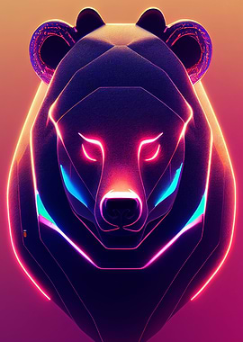 Vapor Wave Animal