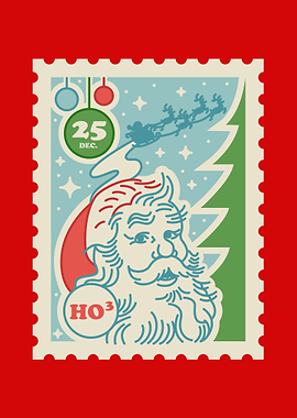 Santa Claus Stamp