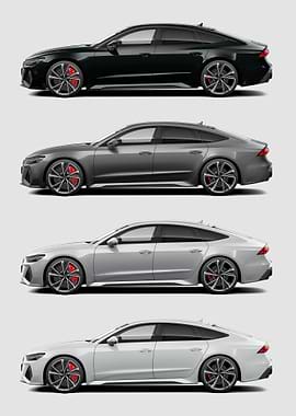 Audi RS7 Performance White