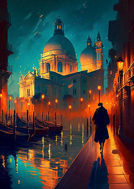 Night in Venice