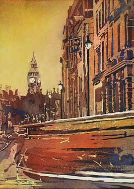Big Ben London artwork