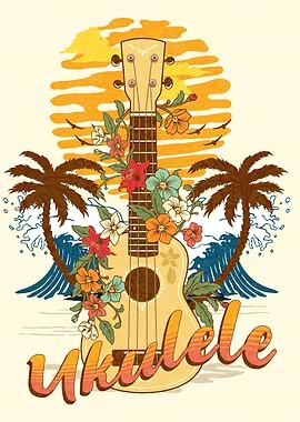 Ukulele Hawaiian Guitar