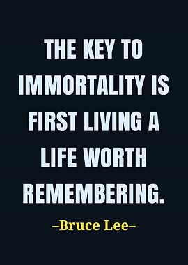 Bruce Lee quote