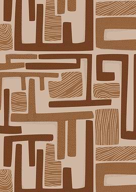 Abstract Doodle Sand