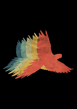 Parrot Retro Vintage