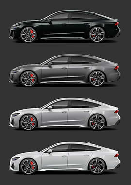 Audi RS7 Dark Grey