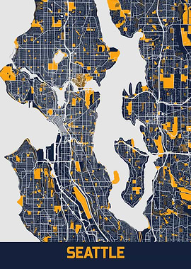 Seattle City Map