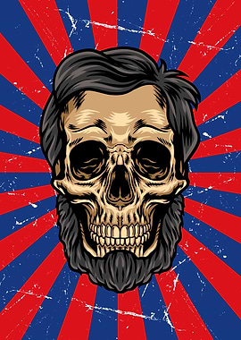 President Lincoln Pop Art