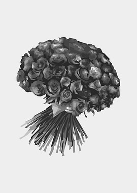 Wedding Flowers Gray