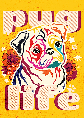 pug life vintage