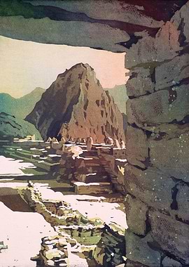 Machu Picchu ruins Peru