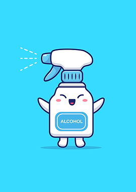 Cute Disinfectant Spray