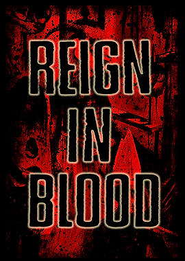 Reign in Blood Typography