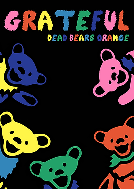 colorful bears
