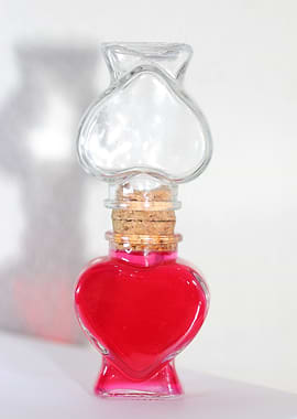 Heart shaped container