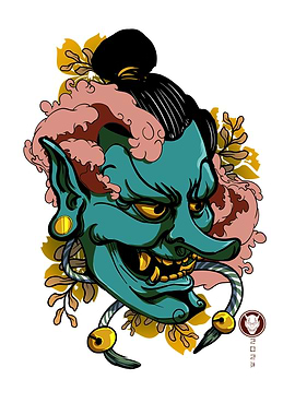 Japanese Tengu Mask