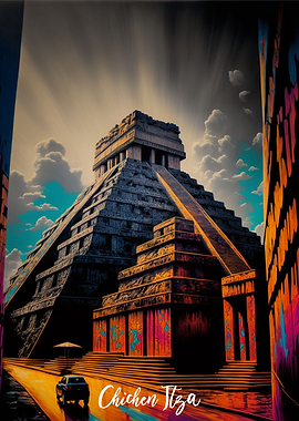 Artsy Chichen Itza 8