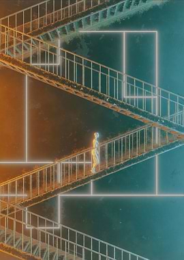 Stair Stair 3D Artwork