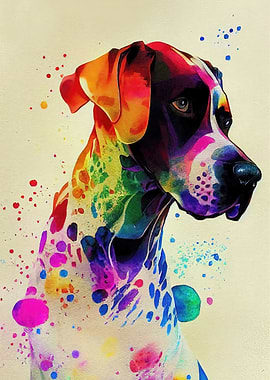 Arty Great Dane