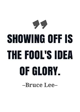 Bruce Lee quote