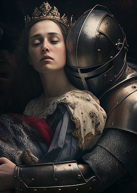 King Arthur and Guinevere