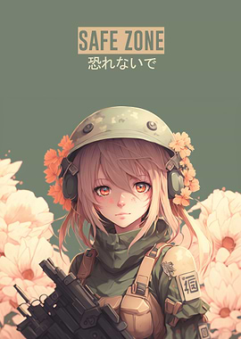 Anime Girl Soldier
