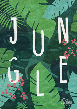 Jungle poster vintage