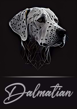 Elegant Dalmatian