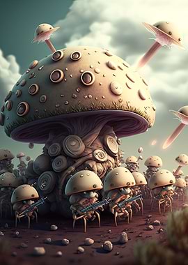 War of mushrooms