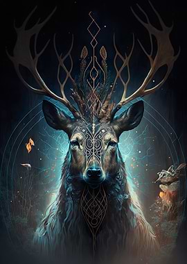 Fantasy deer