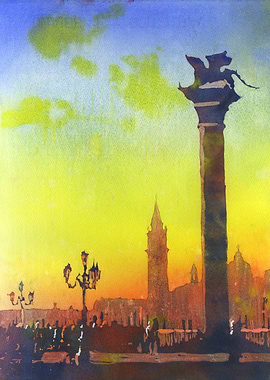 Lion St Marks Venice Italy