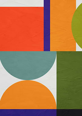 GEOMETRIC ABSTRACT 274B