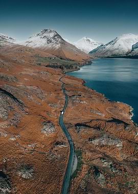 Snow Mountain scenery