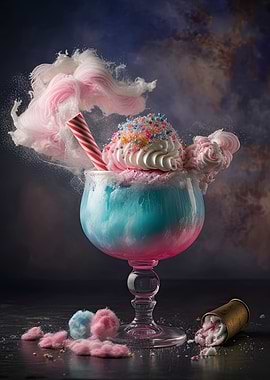 Fairy Fun Desert Cocktail
