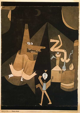 witch scene 1921 by Klee