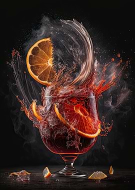 Gin Explosion Negroni