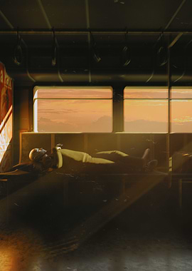 Travel Time 3D Artwork