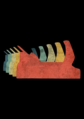 Plane Tool Retro Vintage