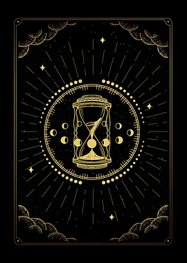 Tarot the hourglass