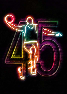 basketball legend 45