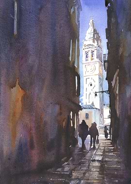 Venice Alleyway Italy