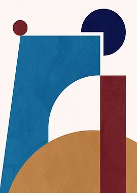 GEOMETRIC ABSTRACT 90A