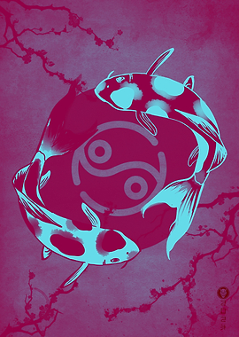 Koi Fish Yin Yang