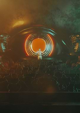 Eyeish 3D Artwork Render