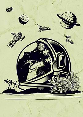 space Landscapes sea