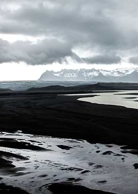 Iceland glacier