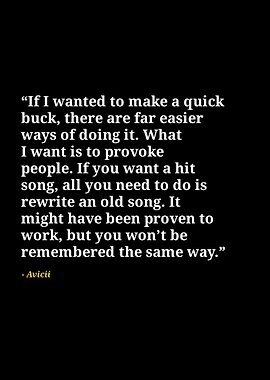Avicii quotes
