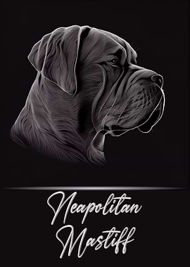 Elegant Neapolitan Mastiff