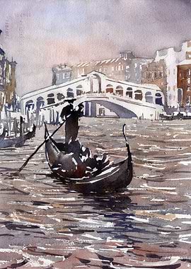 Rialto Bridge Venice Italy